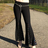 2000s Bell Bottom Stretch Pants