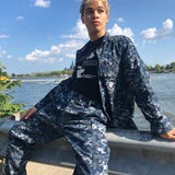 Blue Navy Uniform Set