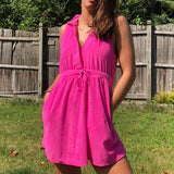 Hot Pink Towel Dress